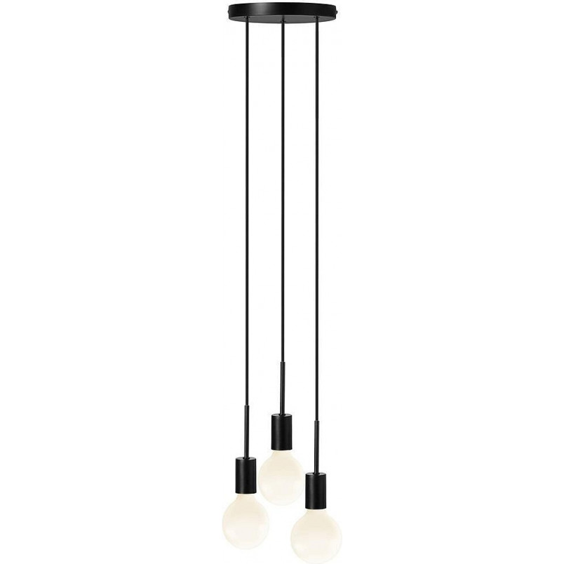Lampa Wisząca Paco III Nordlux | Czarna, Loftowa