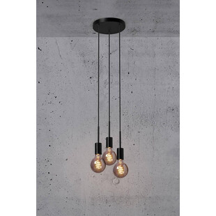 Lampa Wisząca Paco III Nordlux | Czarna, Loftowa