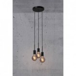 Lampa Wisząca Paco III Nordlux | Czarna, Loftowa