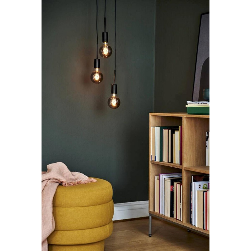 Lampa Wisząca Paco III Nordlux | Czarna, Loftowa