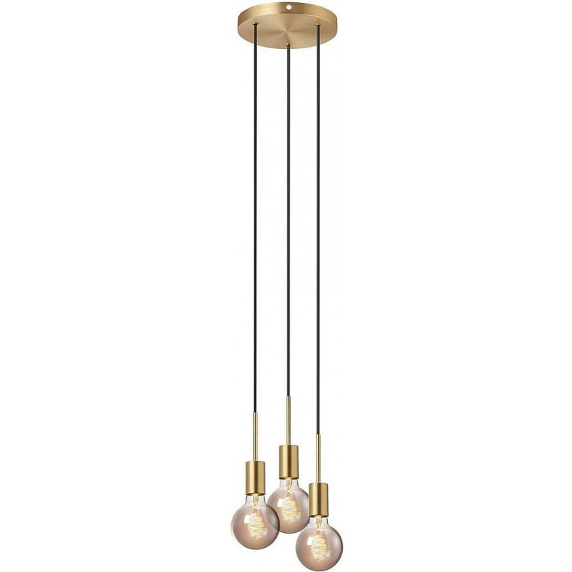 Lampa Wisząca Paco III Mosiężna Nordlux | E27