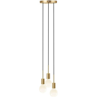 Lampa Wisząca Paco III Mosiężna Nordlux | E27