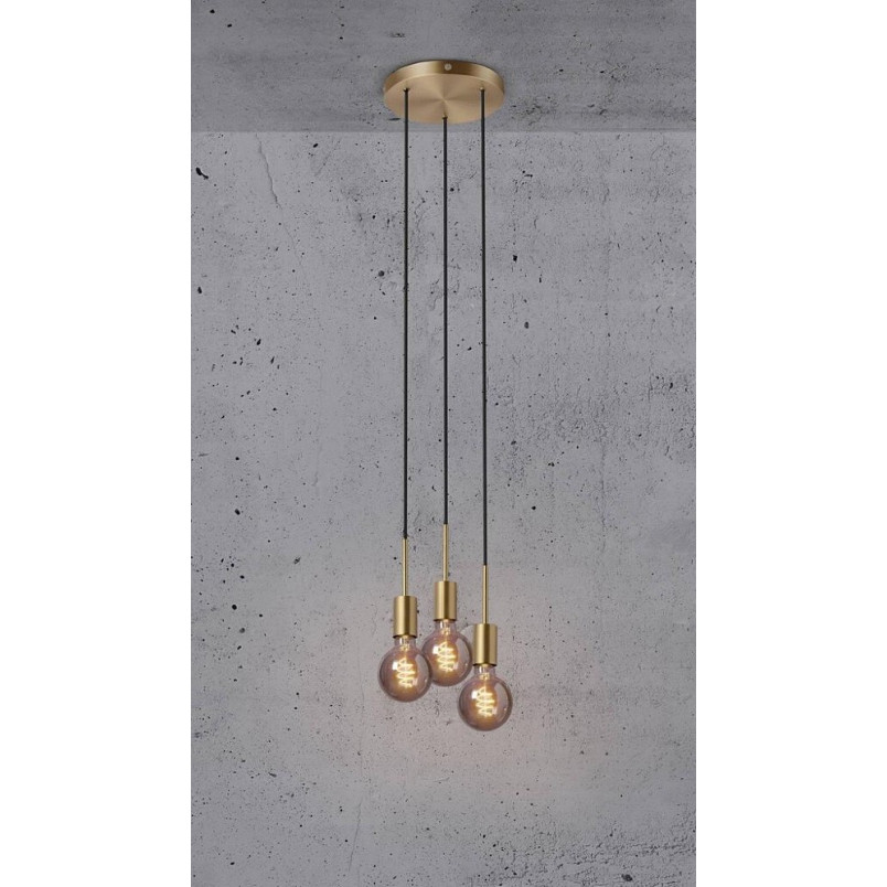 Lampa Wisząca Paco III Mosiężna Nordlux | E27