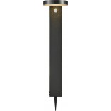 Słupek solarny Rica Round 60cm czarny - Nordlux | Oświetlenie ogrodowe