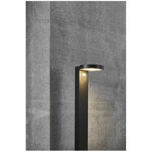 Słupek solarny Rica Round 60cm czarny - Nordlux | Oświetlenie ogrodowe