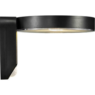 Kinkiet solarny Rica Round LED czarny | Nordlux