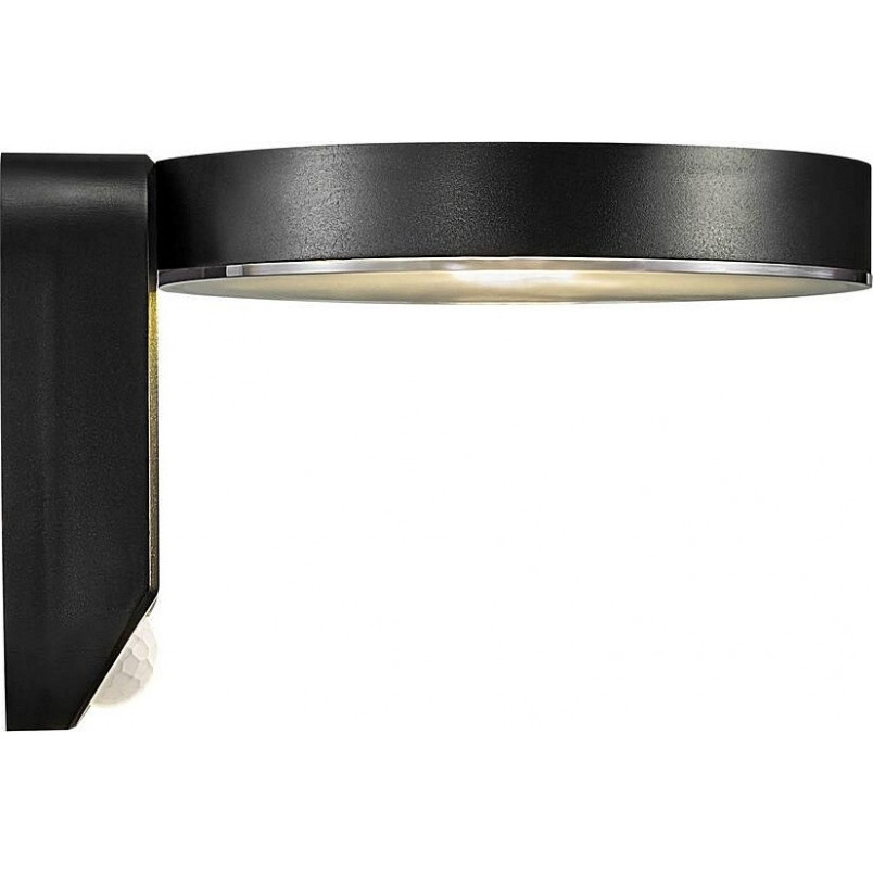 Kinkiet solarny Rica Round LED czarny | Nordlux