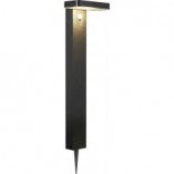 Słupek solarny Rica Square 60cm czarny | Nordlux