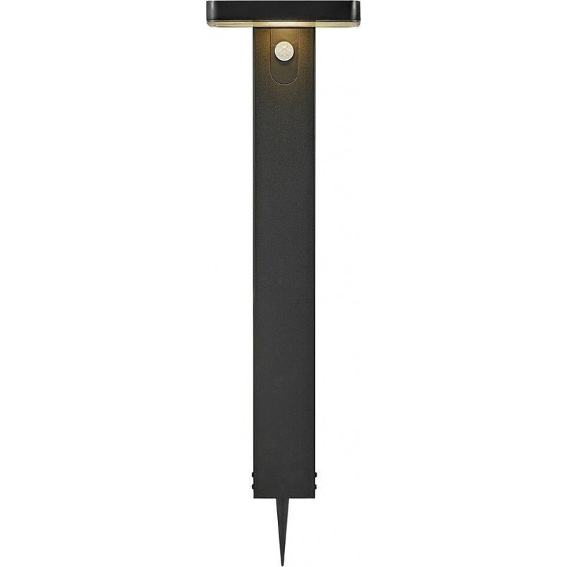 Słupek solarny Rica Square 60cm czarny | Nordlux