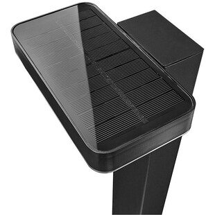 Słupek solarny Rica Square 60cm czarny | Nordlux