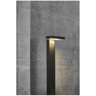 Słupek solarny Rica Square 60cm czarny | Nordlux