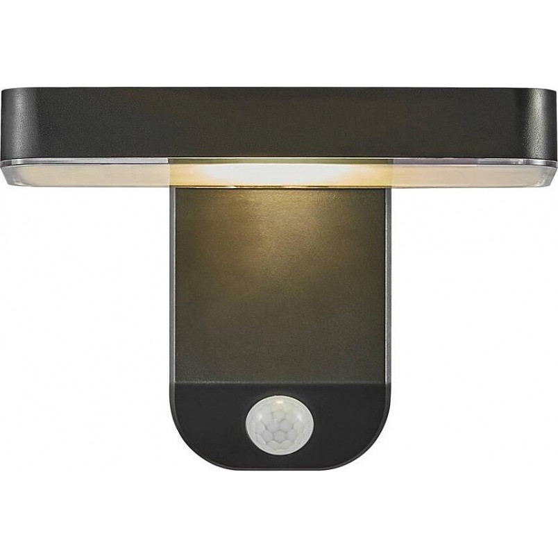 Kinkiet solarny Rica Square LED czarny | Nordlux
