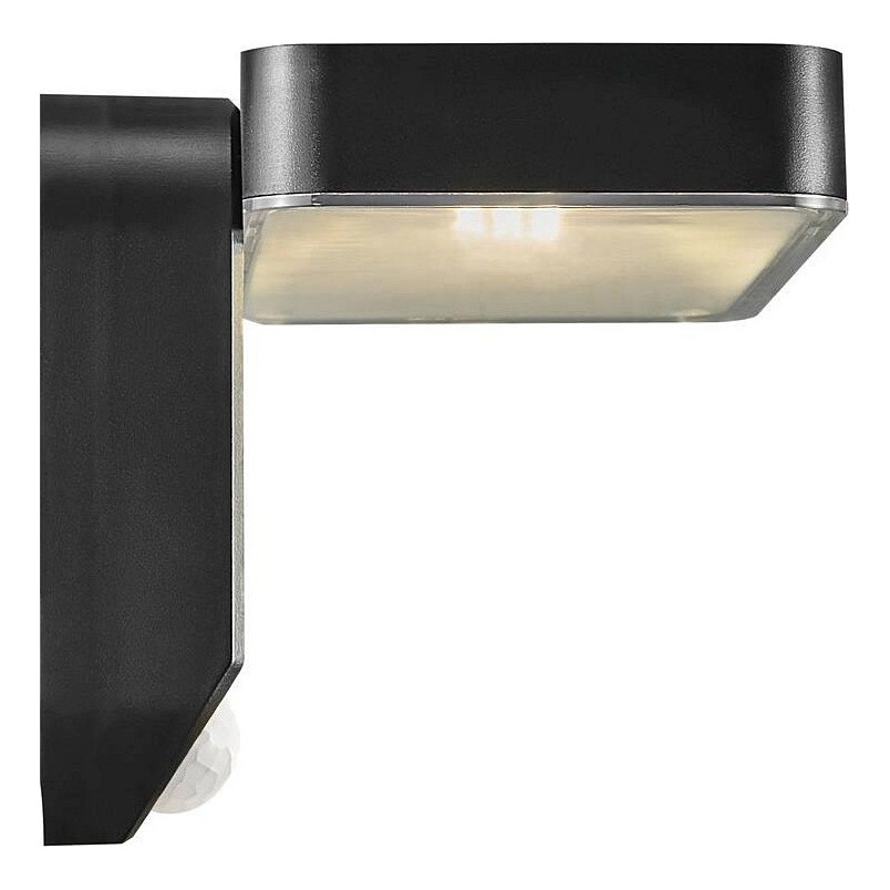 Kinkiet solarny Rica Square LED czarny | Nordlux
