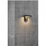 Kinkiet solarny Rica Square LED czarny | Nordlux
