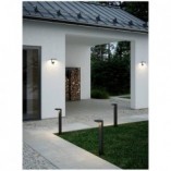 Kinkiet solarny Rica Square LED czarny | Nordlux
