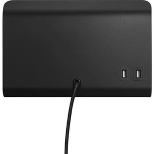 Kinkiet z półką i USB Roomi czarny | Nordlux - Oświetlenie
