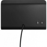 Kinkiet z półką i USB Roomi czarny | Nordlux - Oświetlenie