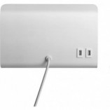 Kinkiet z półką i USB Roomi biały Nordlux - Oświetlenie LED