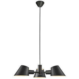 Lampa wisząca designerska Stay 60 czarna marki DFTP