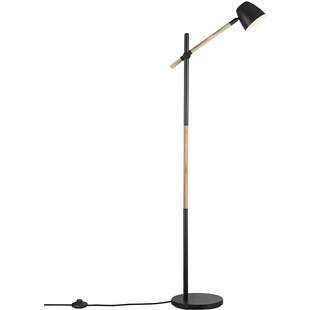 Lampa podłogowa skandynawska Theo czarna marki Nordlux