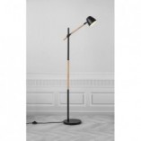 Lampa podłogowa Theo czarna - Nordlux | Skandynawski design