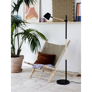 Lampa podłogowa Theo czarna - Nordlux | Skandynawski design