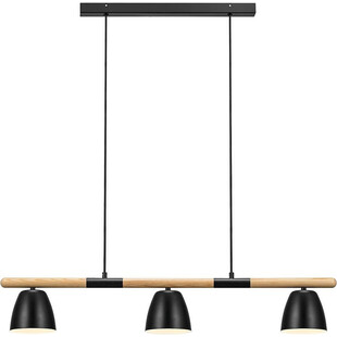 Lampa wisząca Theo III czarna | Nordlux - Skandynawski design