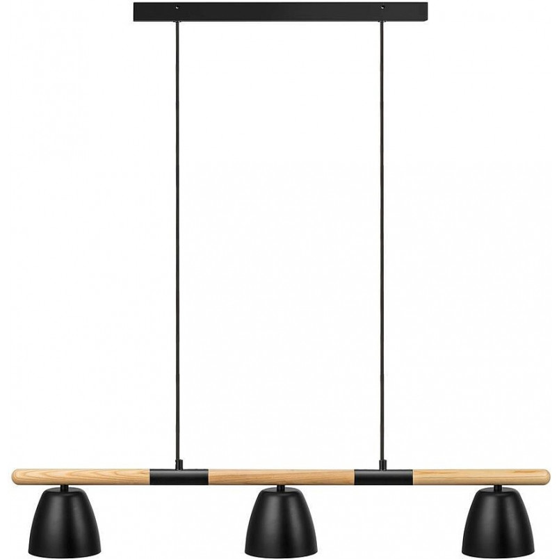 Lampa wisząca Theo III czarna | Nordlux - Skandynawski design