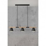 Lampa wisząca Theo III czarna | Nordlux - Skandynawski design
