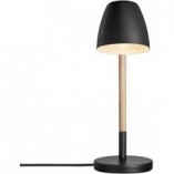 Lampa biurkowa skandynawska Theo czarna | Nordlux