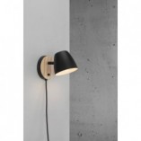 Kinkiet Theo czarny Nordlux | Skandynawski design