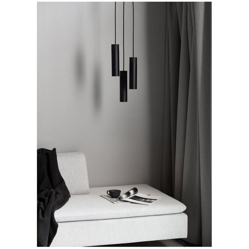 Lampa wisząca Tilo III czarna Nordlux - Skandynawski design