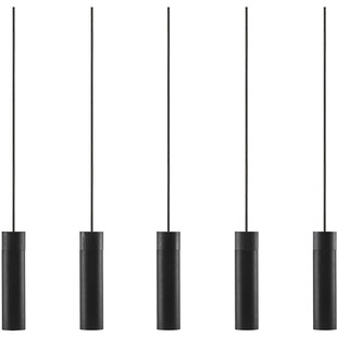 Lampa Wisząca Tilo V - Czarna, Metalowa | Nordlux