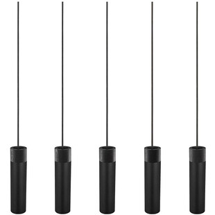Lampa Wisząca Tilo V - Czarna, Metalowa | Nordlux