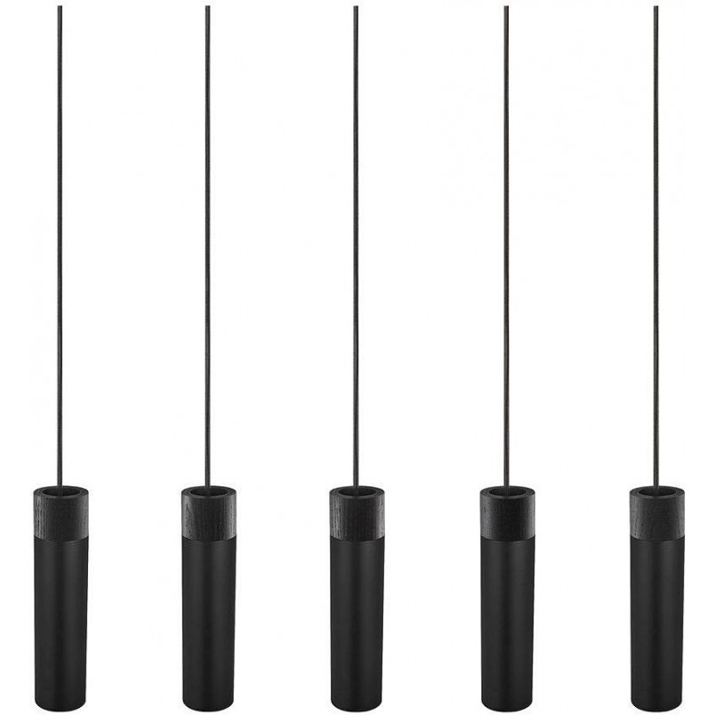 Lampa Wisząca Tilo V - Czarna, Metalowa | Nordlux