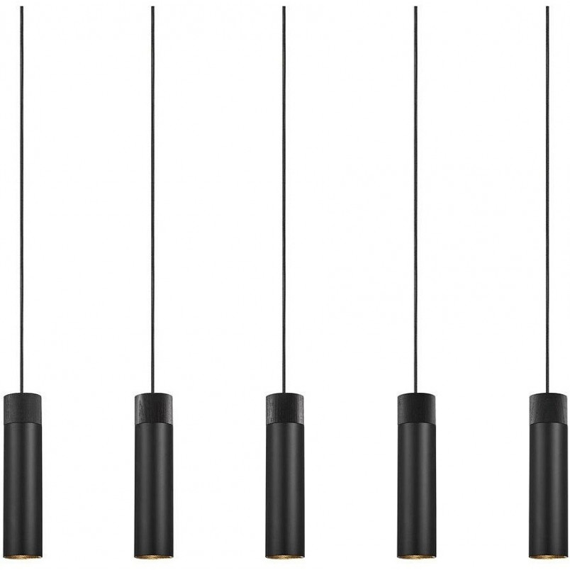 Lampa Wisząca Tilo V - Czarna, Metalowa | Nordlux