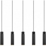 Lampa Wisząca Tilo V - Czarna, Metalowa | Nordlux