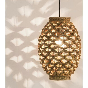Lampa rattanowa wisząca boho Denpasar | Decolab24