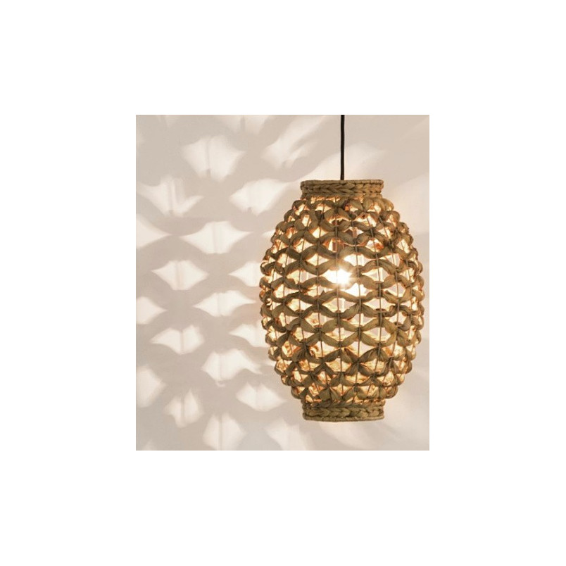 Lampa rattanowa wisząca boho Denpasar | Decolab24
