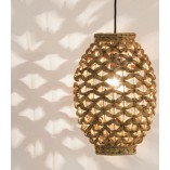 Lampa rattanowa wisząca boho Denpasar | Decolab24