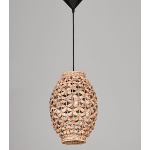Lampa rattanowa wisząca boho Denpasar | Decolab24