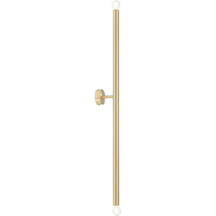 Kinkiet Glamour Mosiężny Tubo Brass Aldex | L100cm