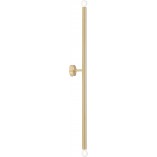 Kinkiet Glamour Mosiężny Tubo Brass Aldex | L100cm