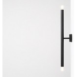 Kinkiet Tubo S czarny Aldex | Design i elegancja