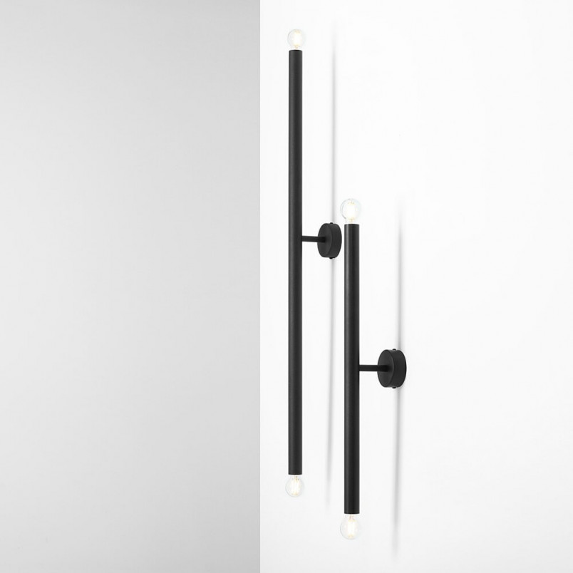 Kinkiet Tubo L czarny Aldex | Design i elegancja