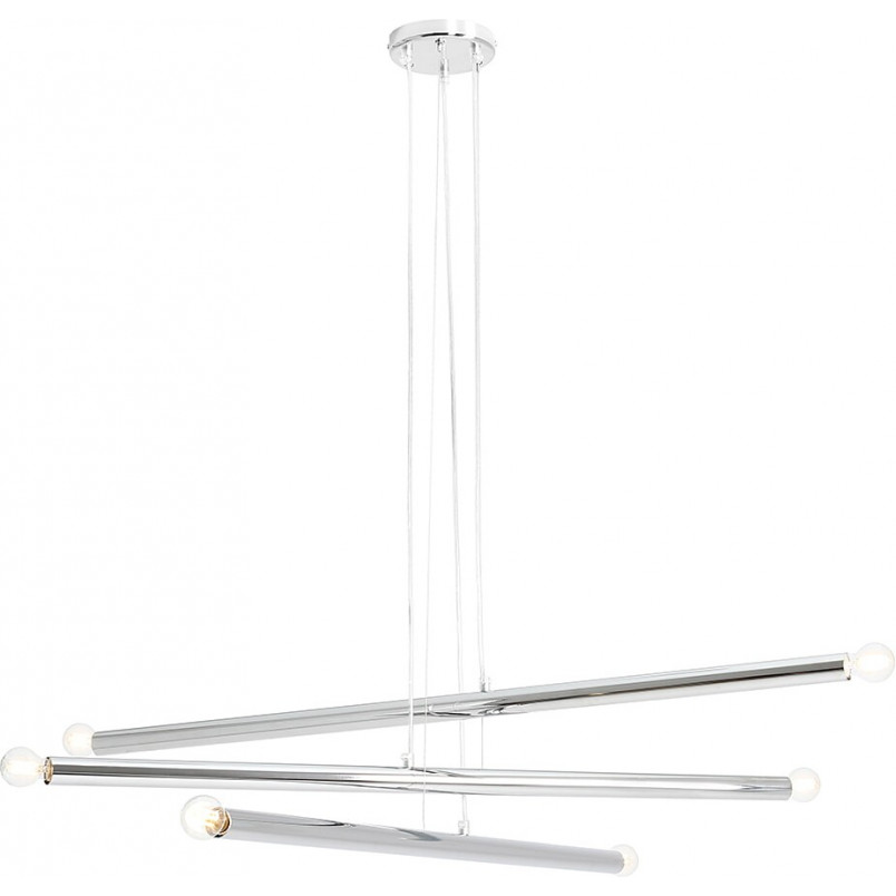 Lampa Tubo VI Aldex | Glamour, Chrom, 6 Żarówek | Kup Teraz