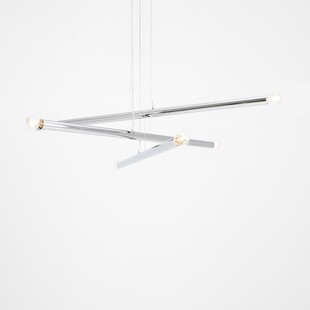 Lampa Tubo VI Aldex | Glamour, Chrom, 6 Żarówek | Kup Teraz