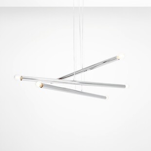Lampa Tubo VI Aldex | Glamour, Chrom, 6 Żarówek | Kup Teraz