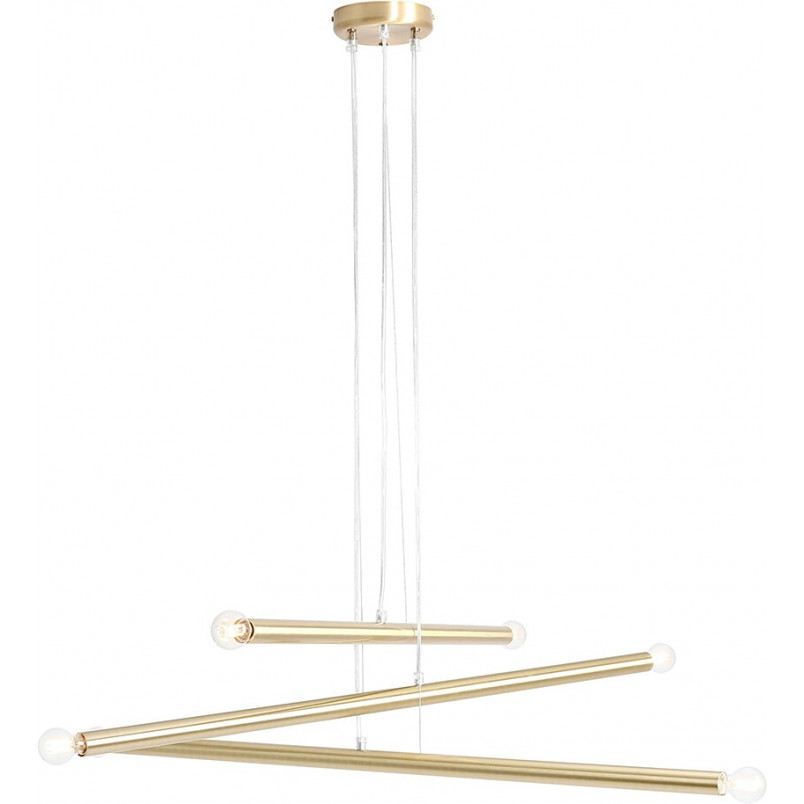 Lampa Aldex Tubo Brass VI | Mosiężna, Glamour, 100cm