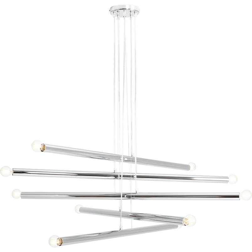 Lampa Glamour Tubo X 100cm Chrom Aldex - Elegancki Żyrandol